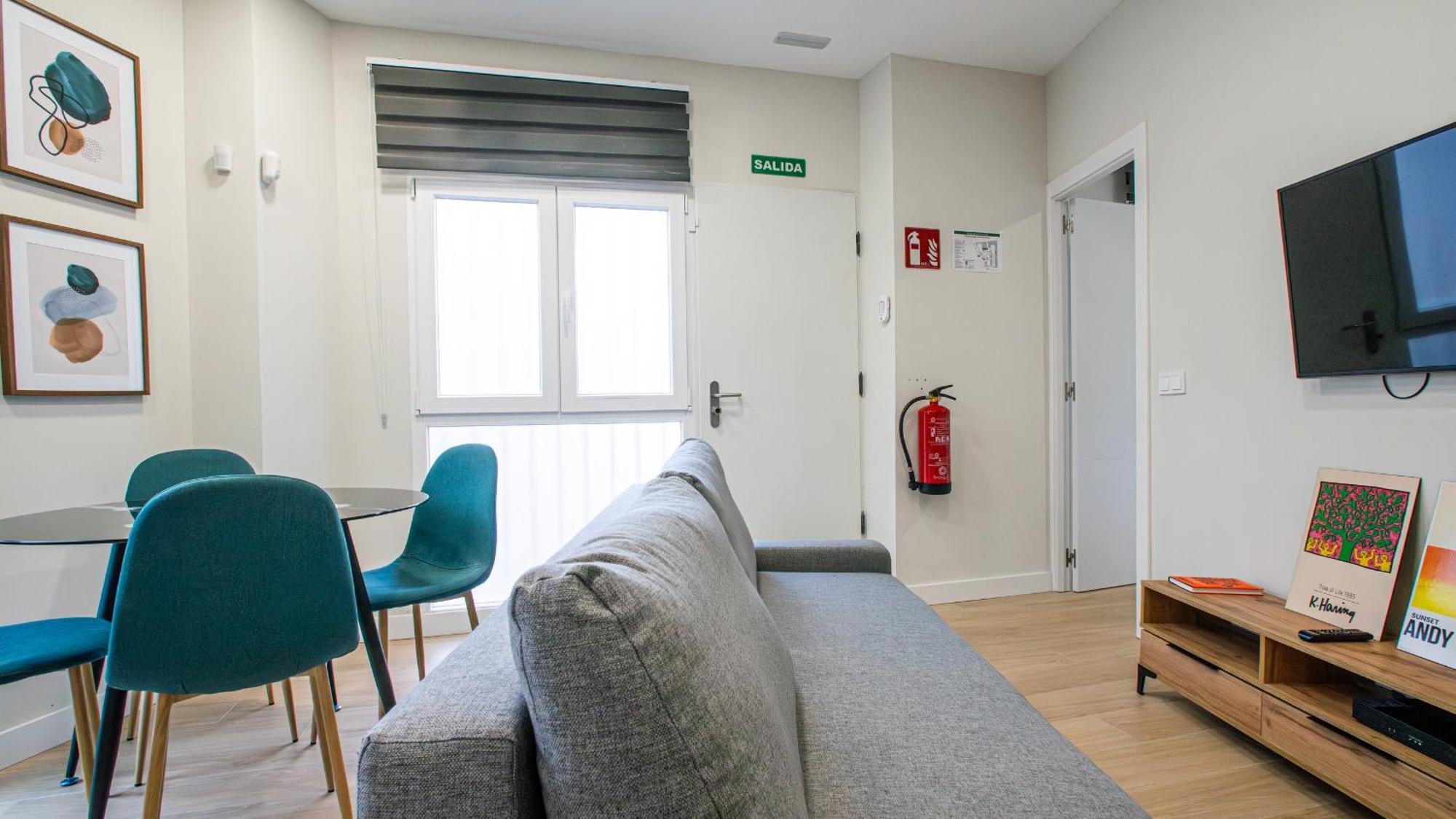 Madrid Confort Urbano 1 Dormitorio Ac Wifi Cocina Esterno foto