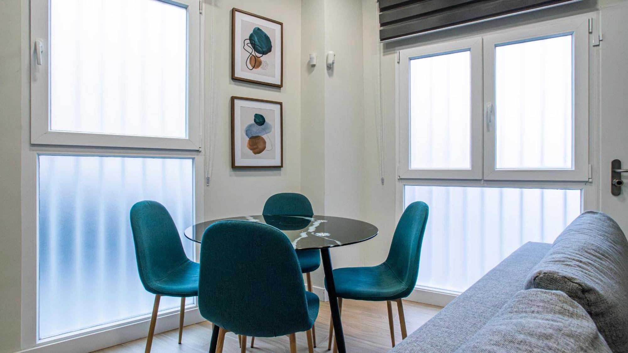 Madrid Confort Urbano 1 Dormitorio Ac Wifi Cocina Esterno foto