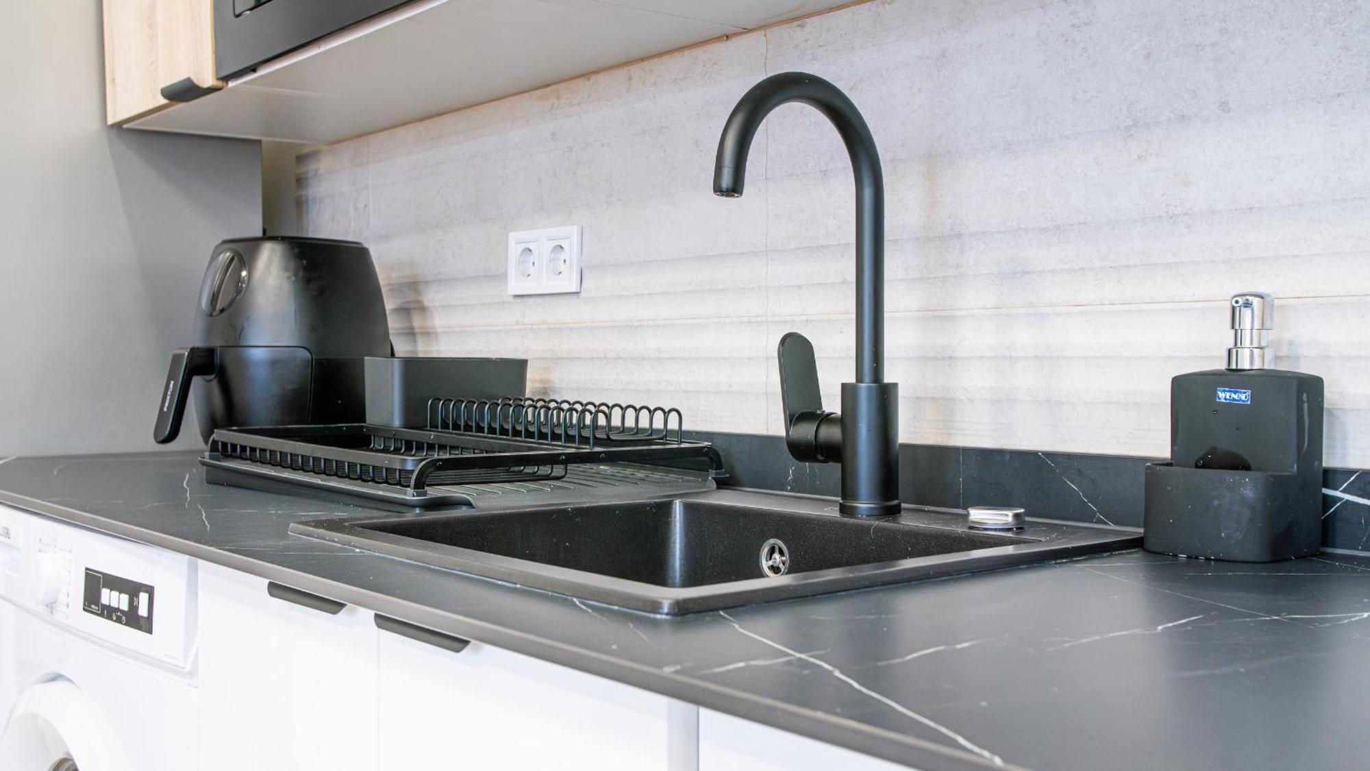 Madrid Confort Urbano 1 Dormitorio Ac Wifi Cocina Esterno foto